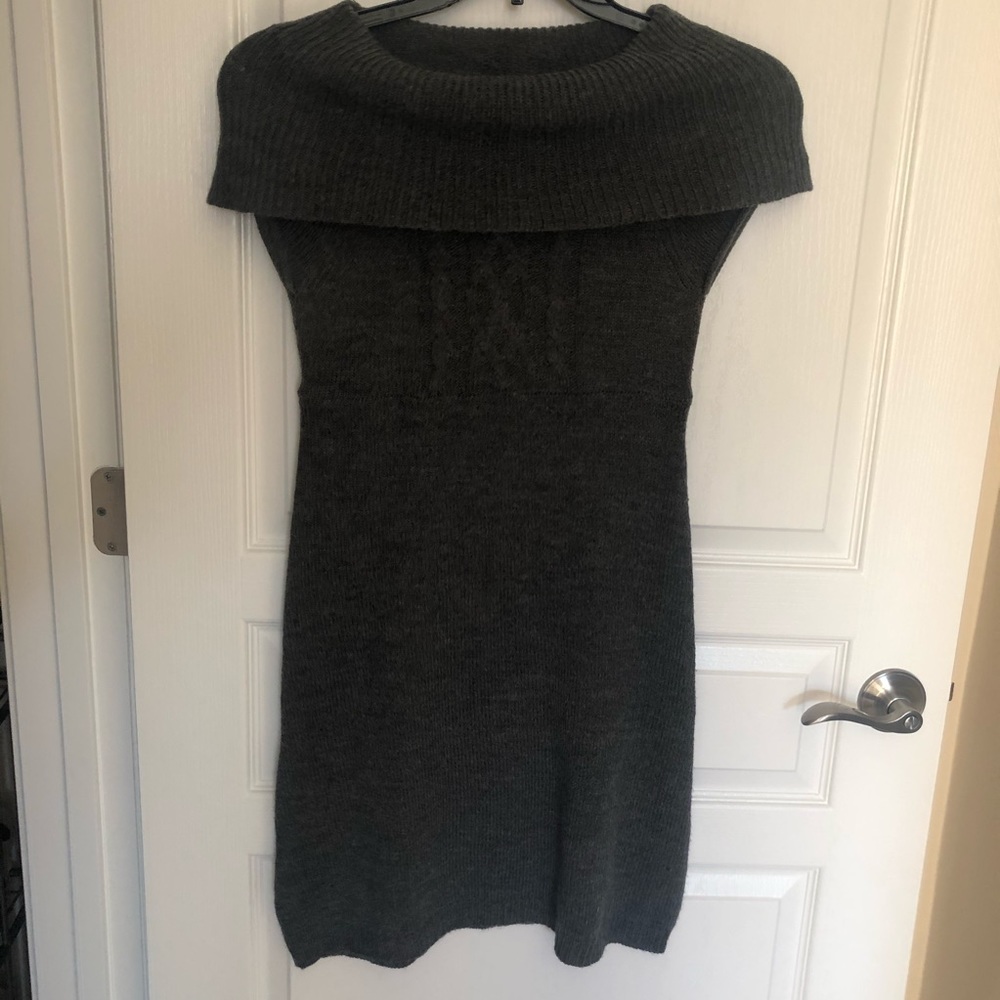 Gray Sweater dress